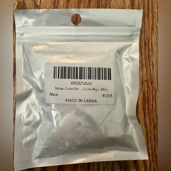 🆕  Reusable Cute Animal Straw Tips Covers - Picture 6 of 6